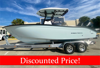 2024 Cape Horn 24XS Solid Ice Blue Boat